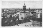 Panorama miasta w kierunku północno-zachodnim z wieży zegarowej na Zamku. (1915 r.)