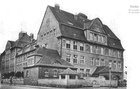 Ulica Wielkopolska - budynek Uniwersytetu Szczecińskiego(dawniej Bismarck Realschule). (1915 r.)