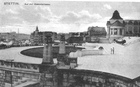 Taras przed gmachem dawnego Muzeum Miejskigo. (1918 r.)