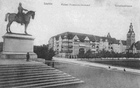 Pomnik cesarza Fryderyka III, ustawiony w 1913 roku na skraju parku Grabowskiego (park Żeromskiego), od strony ulicy Szczerbcowej. Obecnie znajduje się tu pomnik Adama Mickiewicza. (1916 r.)