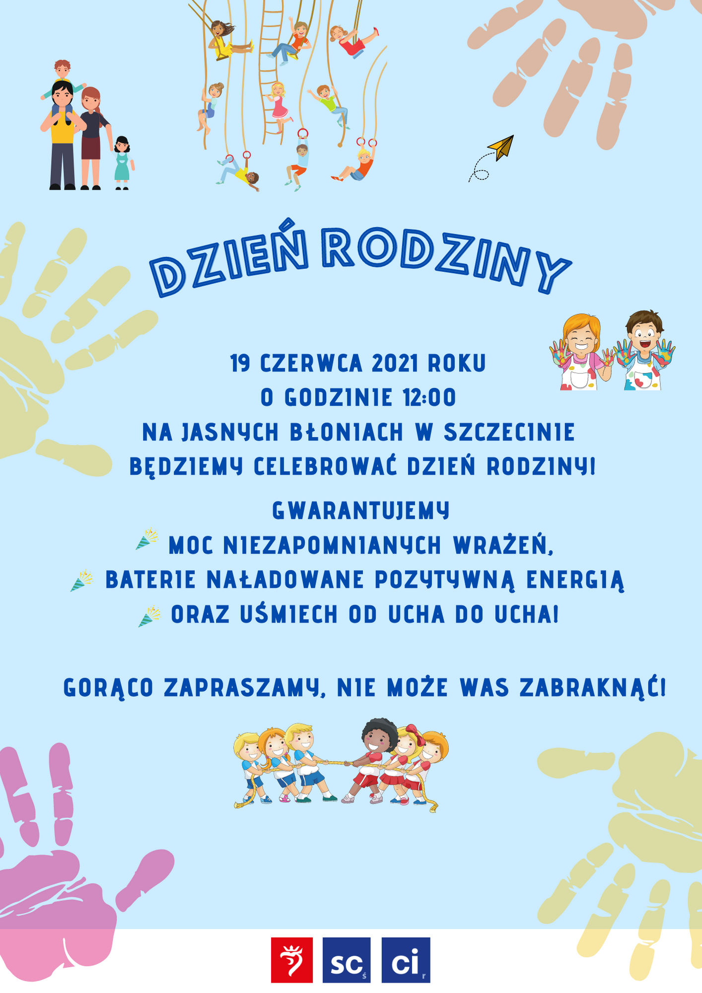 Plakat promujący Dzień Rodziny