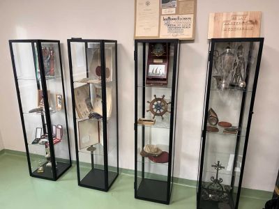 Gabloty szklane ze zbiorami