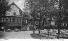 Leśniczówka "Eckerberg" po przebudowie z ogródkiem letnim. (1926 r.)
