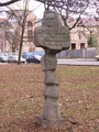 park im. Stefana Żeromskiego, akcent rzeźbiarski PARK STEFANA ŻEROMSKIEGO, S. Lewiński, 1978 r.
