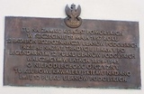 ul. Korsarzy 34, Zamek Książąt Pomorskich, tablica12 Pułku Ułanów Podolskich, 1997r.
