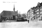 Plac Solidarności z kościołem Św. Piotra i Pawła (1910 r.)