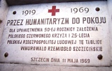 al. Wojska Polskiego 63, tablica 50.rocznica PCK I 25.lecie PRL, 11.05.1969